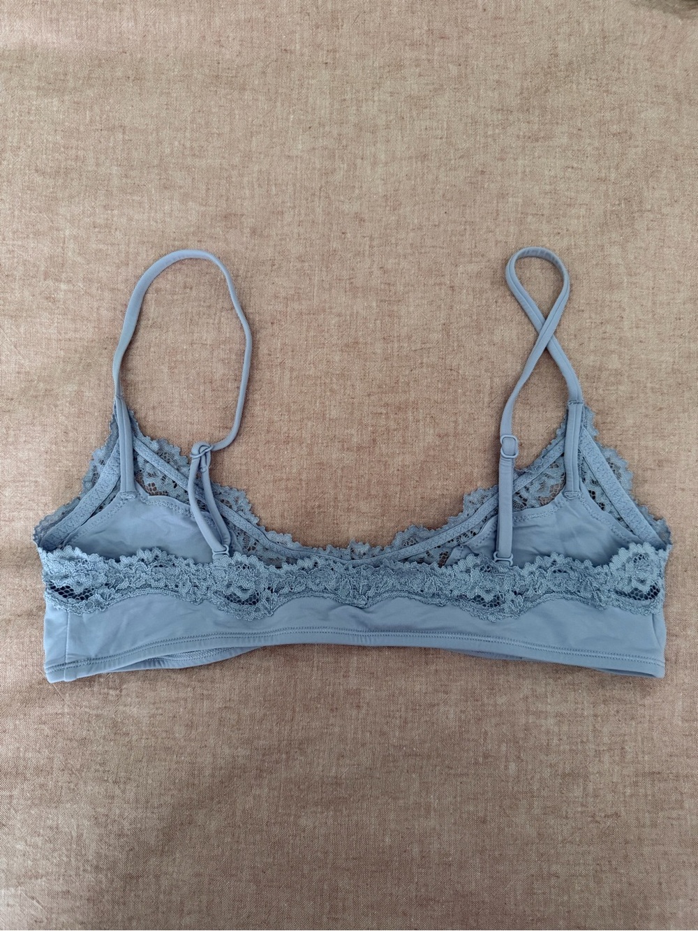 SKIMS Fits Everybody Lace Scoop Bralette - M - Picture 2 of 4